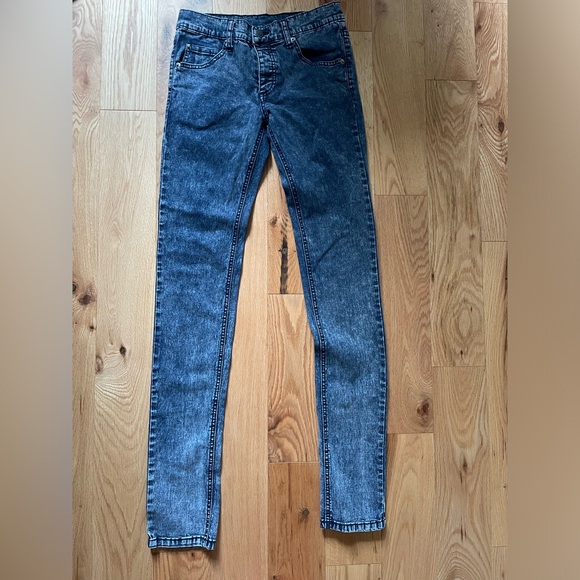 CHEAP MONDAY || Tie Die Narrow Very Special Jeans Size 28 - Picture 3 of 11